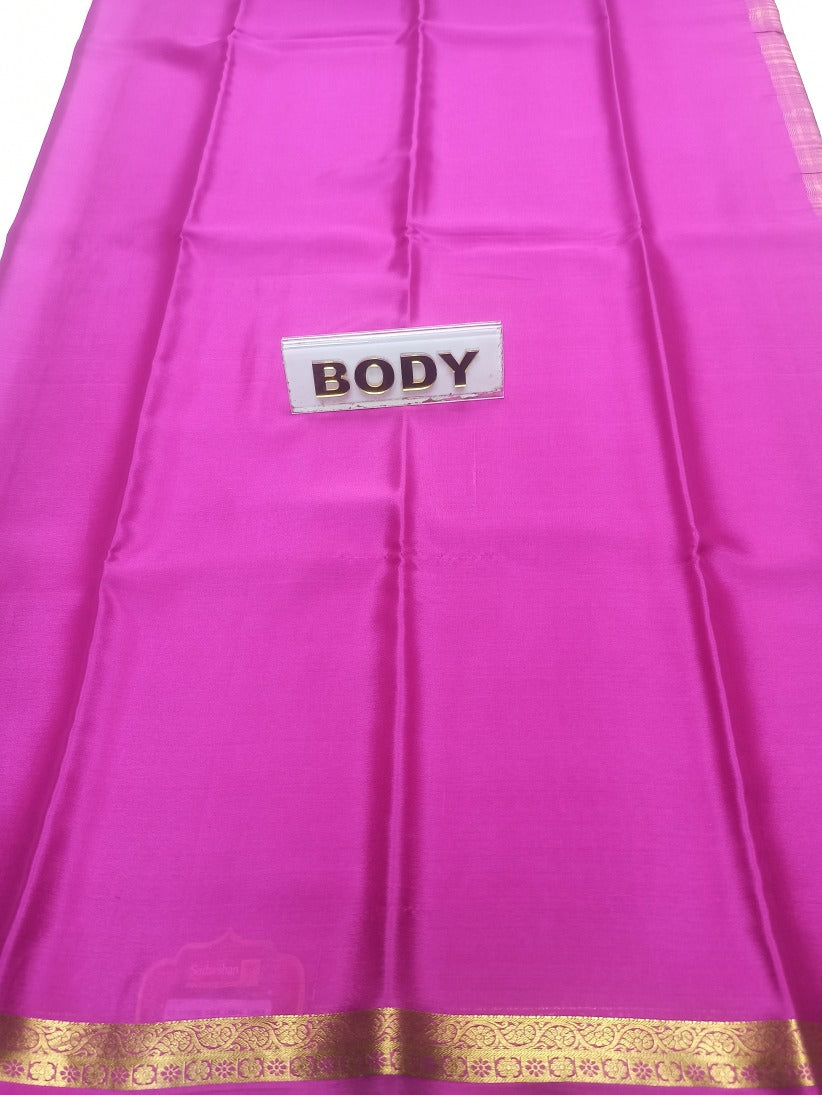 Pure Mysore Silk Saree (60 Grams )