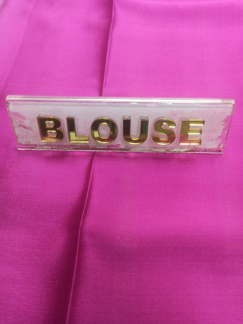 Pure Mysore Silk Saree (60 Grams )