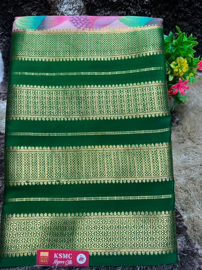 Pure Mysore Silk Saree.