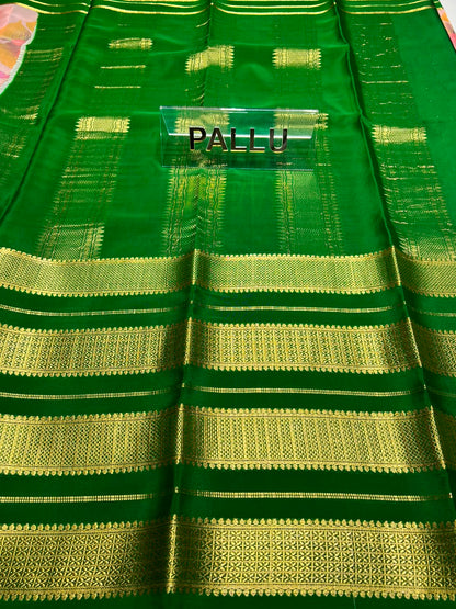 Pure Mysore Silk Saree.