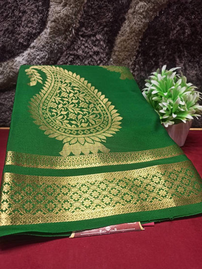 Pure Mysore Silk Saree.