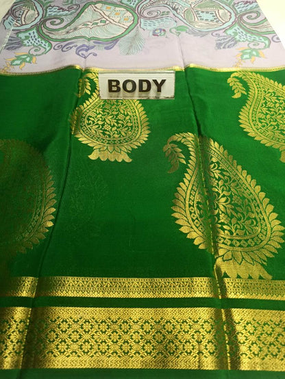 Pure Mysore Silk Saree.