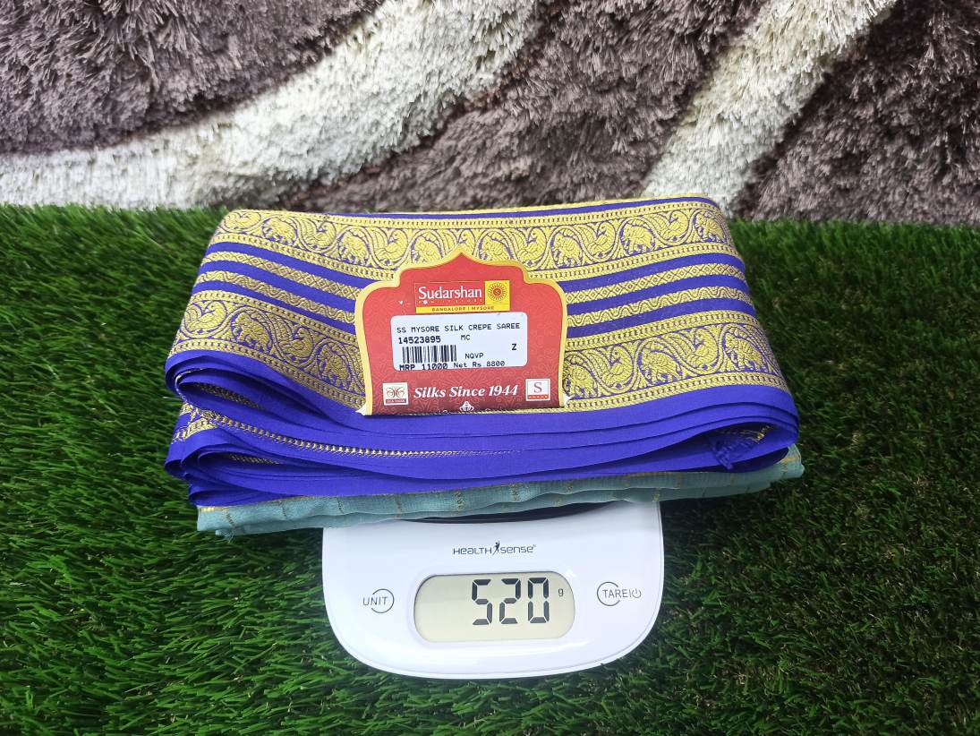 Pure Mysore Silk Saree