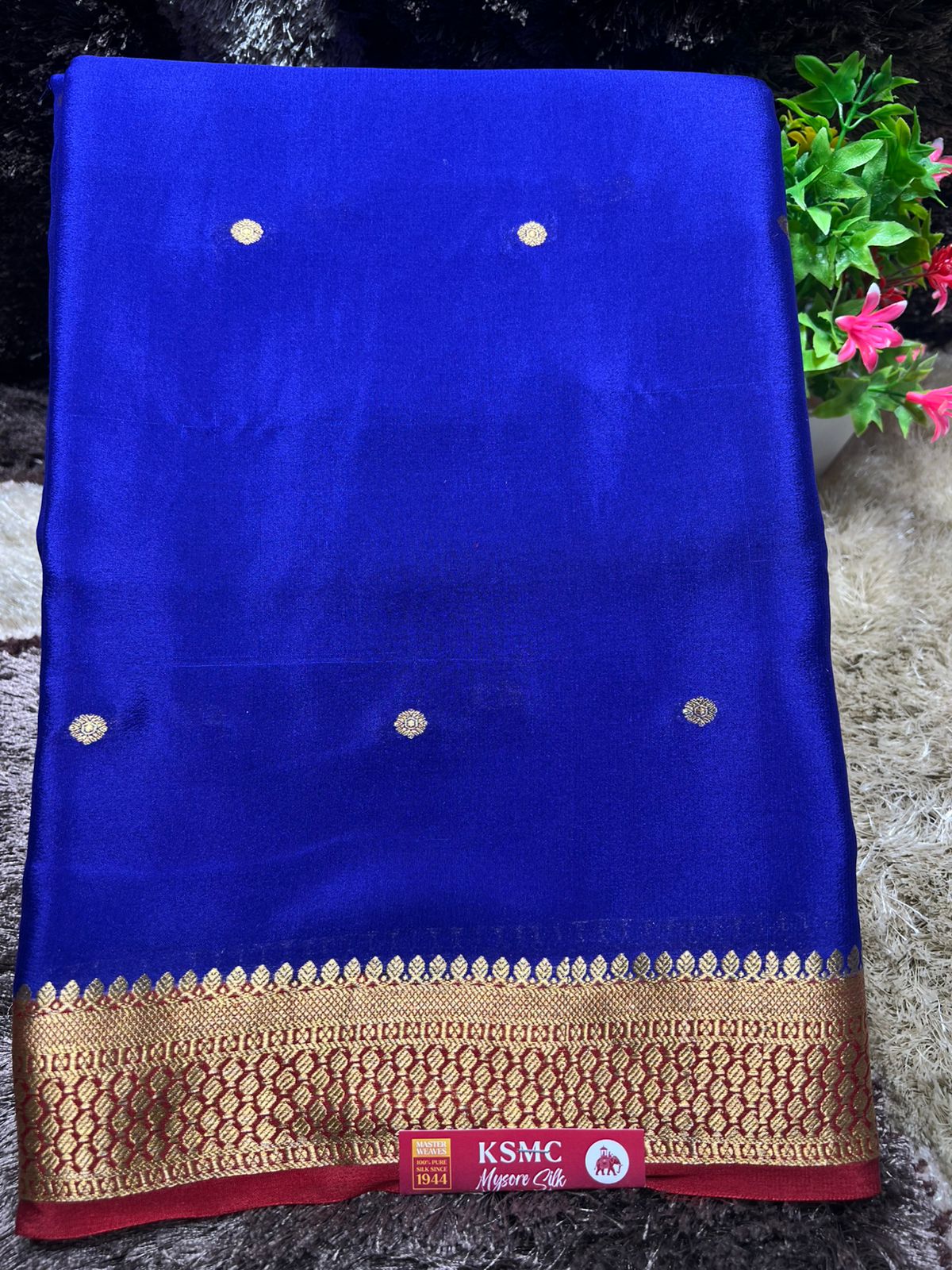 Pure Mysore Silk Saree.