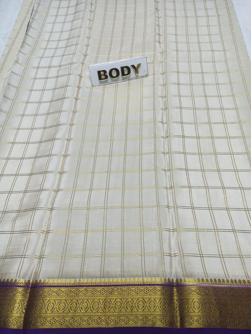 Pure Mysore Silk Saree.