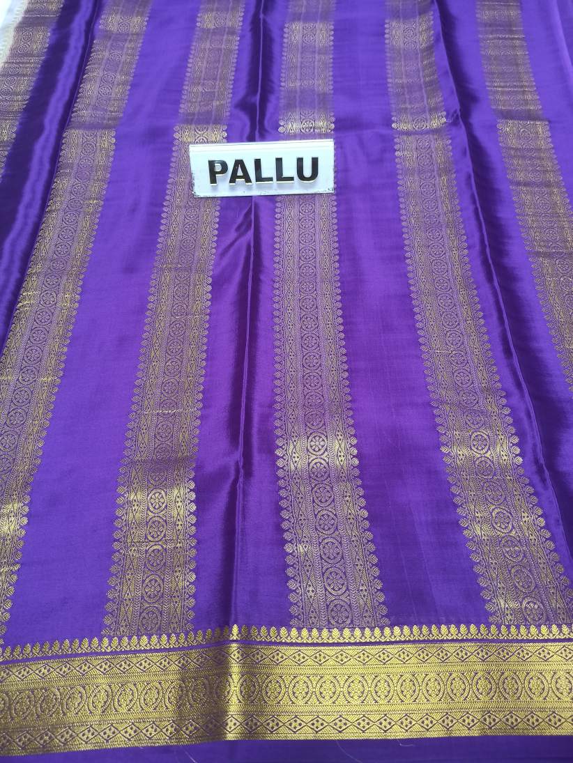 Pure Mysore Silk Saree.