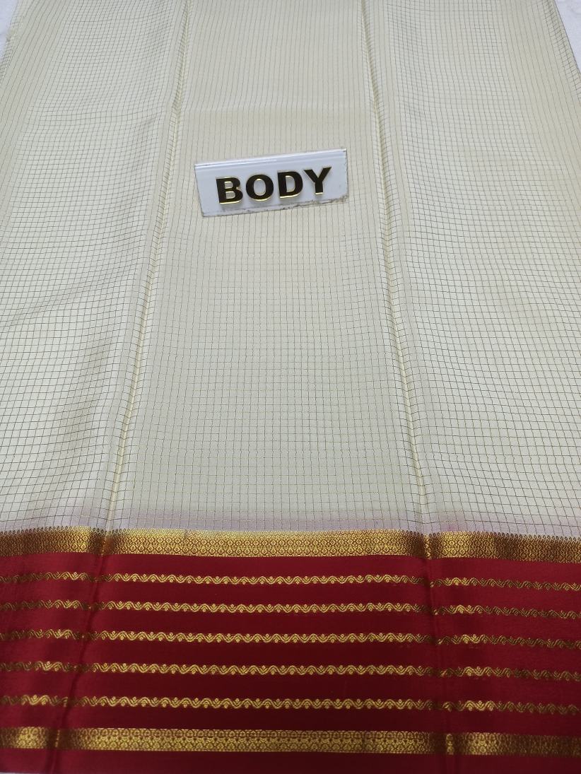 Pure Mysore Silk Saree.