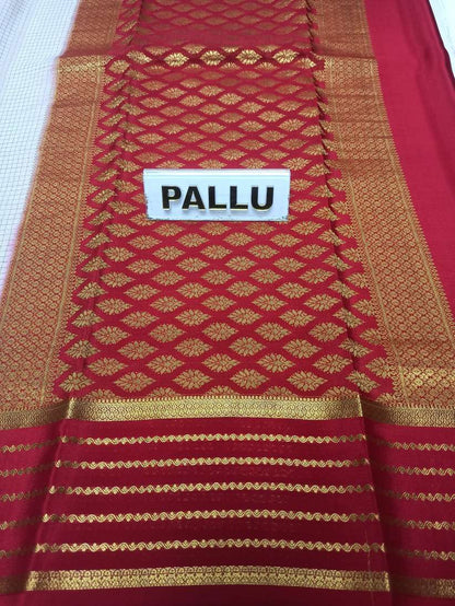 Pure Mysore Silk Saree.