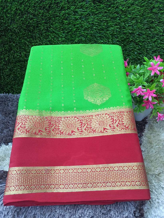 Pure Mysore Silk Saree.