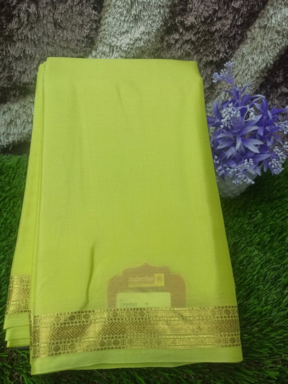 Pure Mysore Silk Saree (60 Grams )