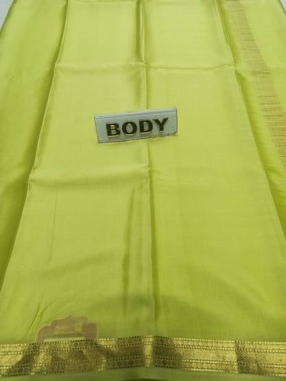 Pure Mysore Silk Saree (60 Grams )