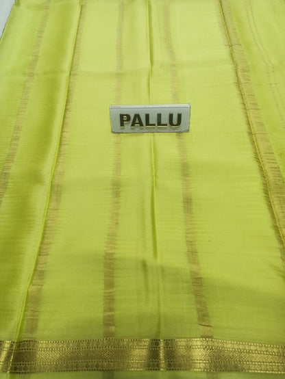 Pure Mysore Silk Saree (60 Grams )
