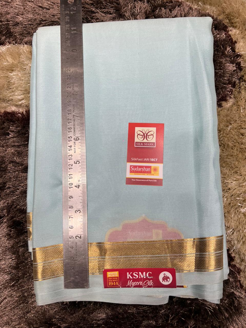 Pure Mysore Silk Saree ( 60 Grams )