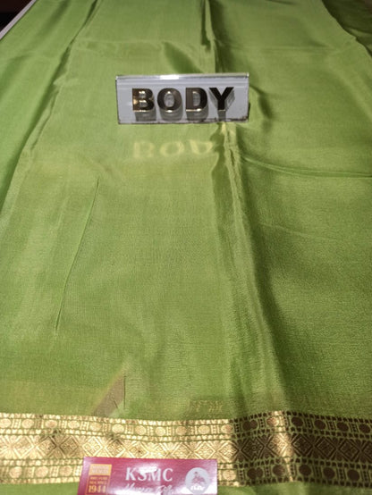 Pure Mysore Silk Saree (60 Grams )