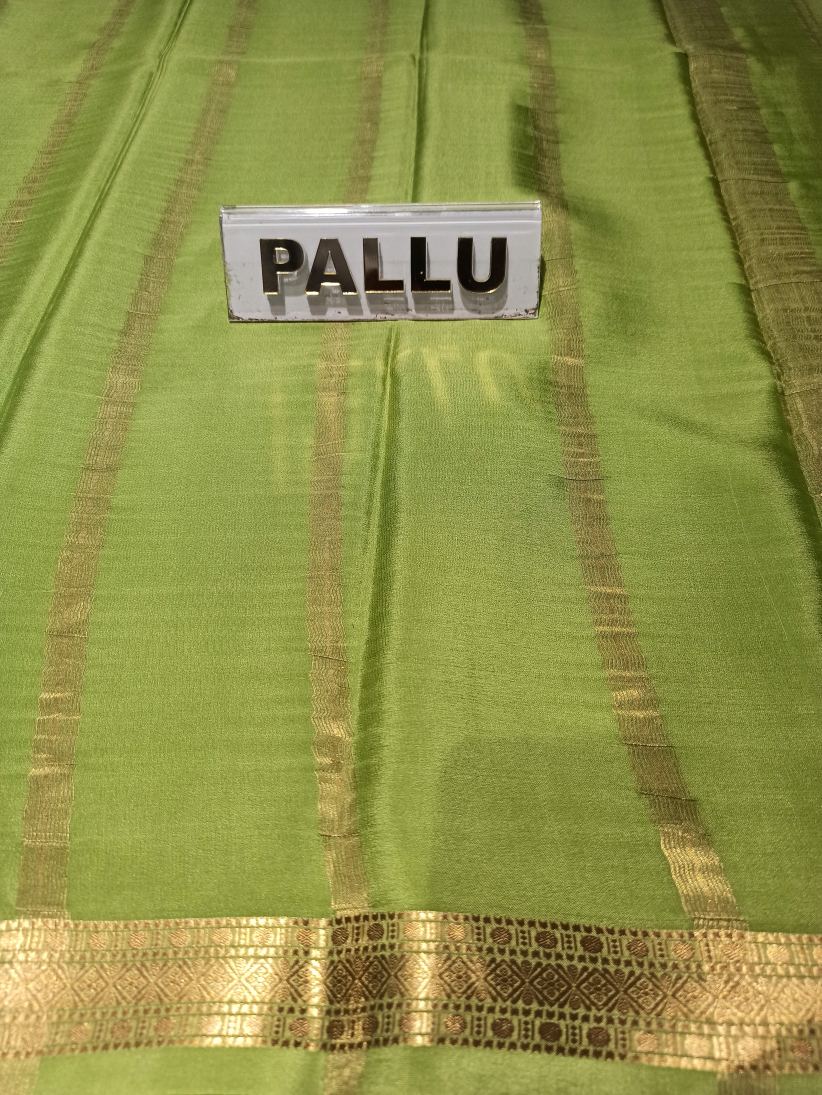 Pure Mysore Silk Saree (60 Grams )