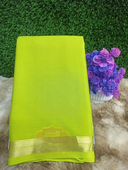 Pure Mysore Silk Saree( 60 Grams )