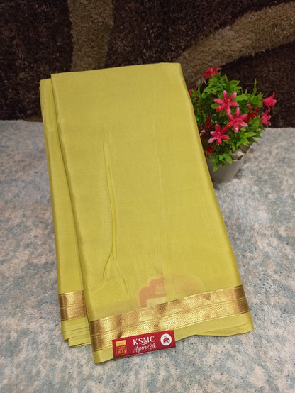 Pure Mysore Silk Saree (60 Grams )