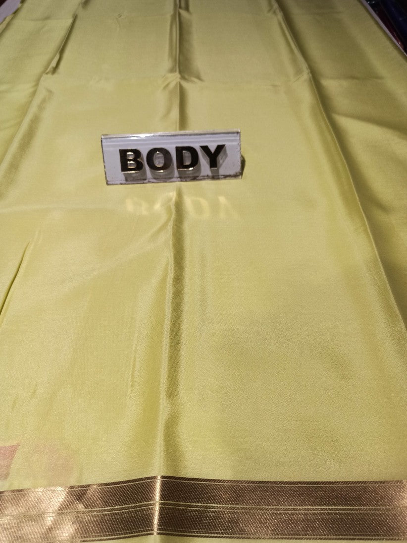 Pure Mysore Silk Saree (60 Grams )