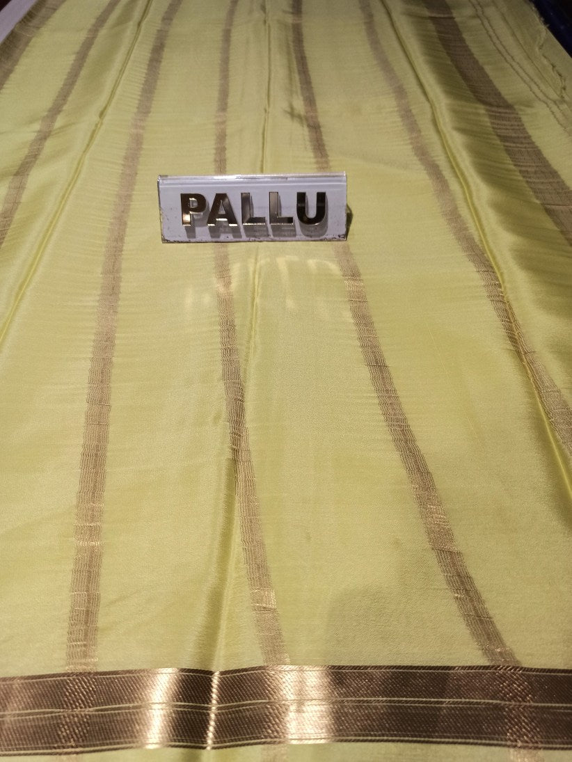 Pure Mysore Silk Saree (60 Grams )