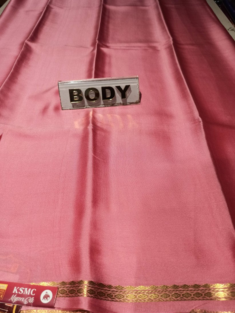 Pure Mysore Silk Saree (60 Grams )