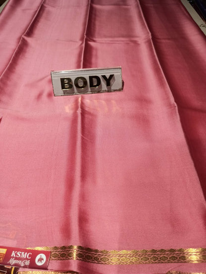 Pure Mysore Silk Saree (60 Grams )