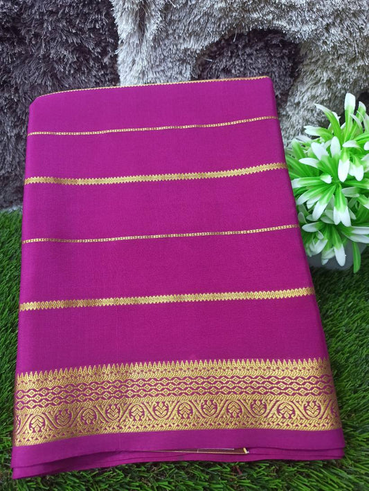 Pure Mysore Silk Saree