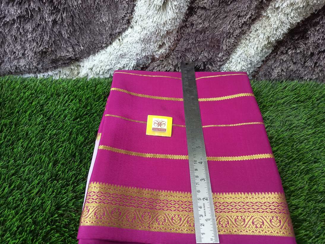 Pure Mysore Silk Saree