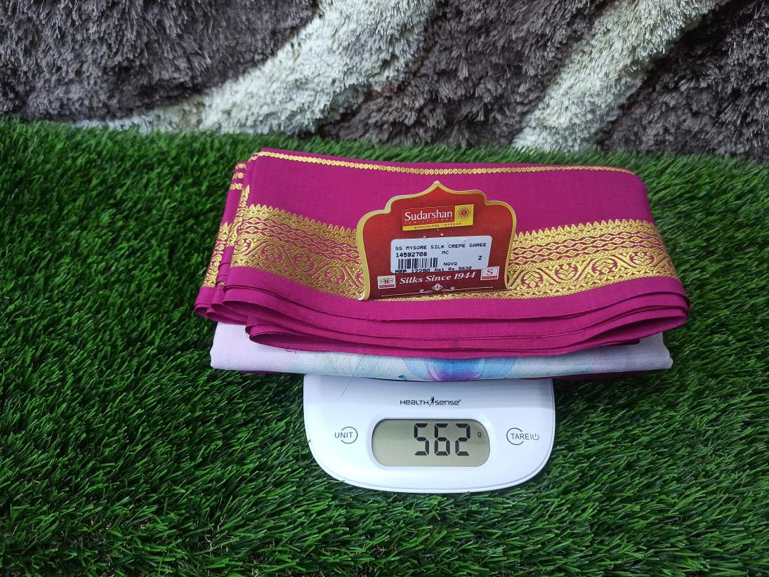 Pure Mysore Silk Saree
