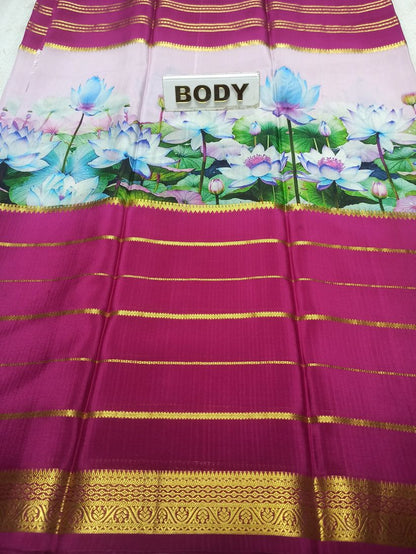 Pure Mysore Silk Saree