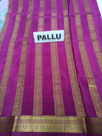 Pure Mysore Silk Saree