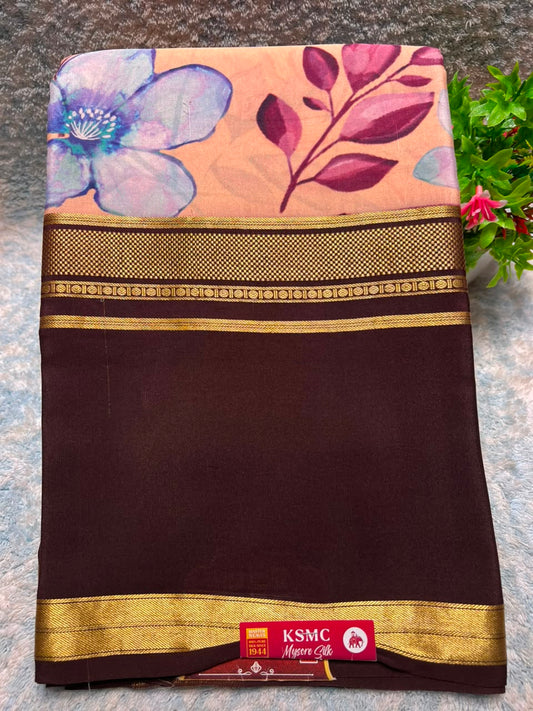 Pure Mysore Silk Saree.