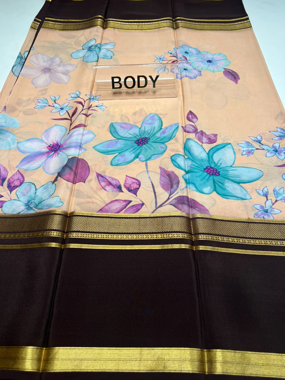 Pure Mysore Silk Saree.