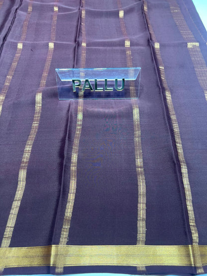 Pure Mysore Silk Saree.