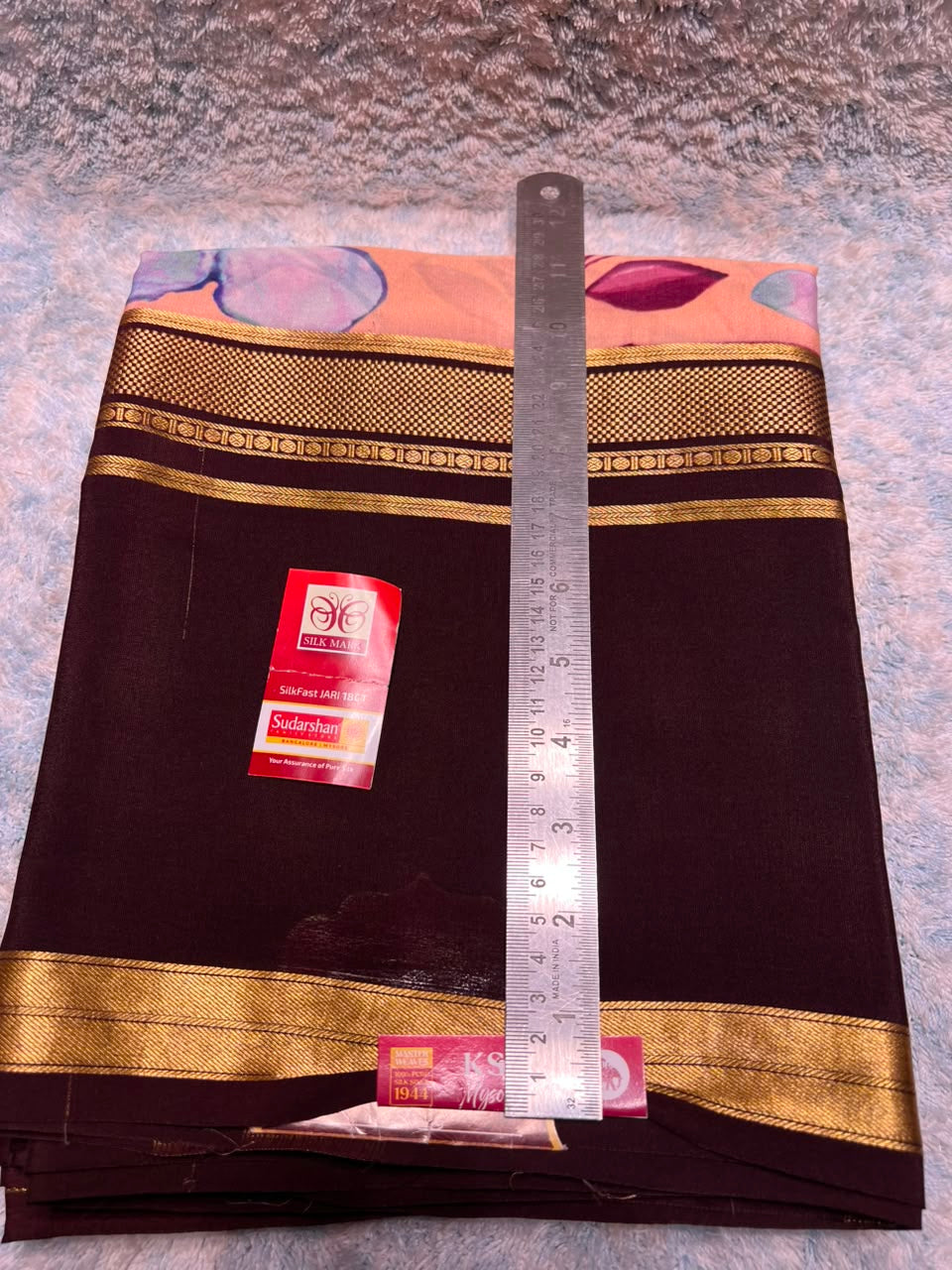 Pure Mysore Silk Saree.