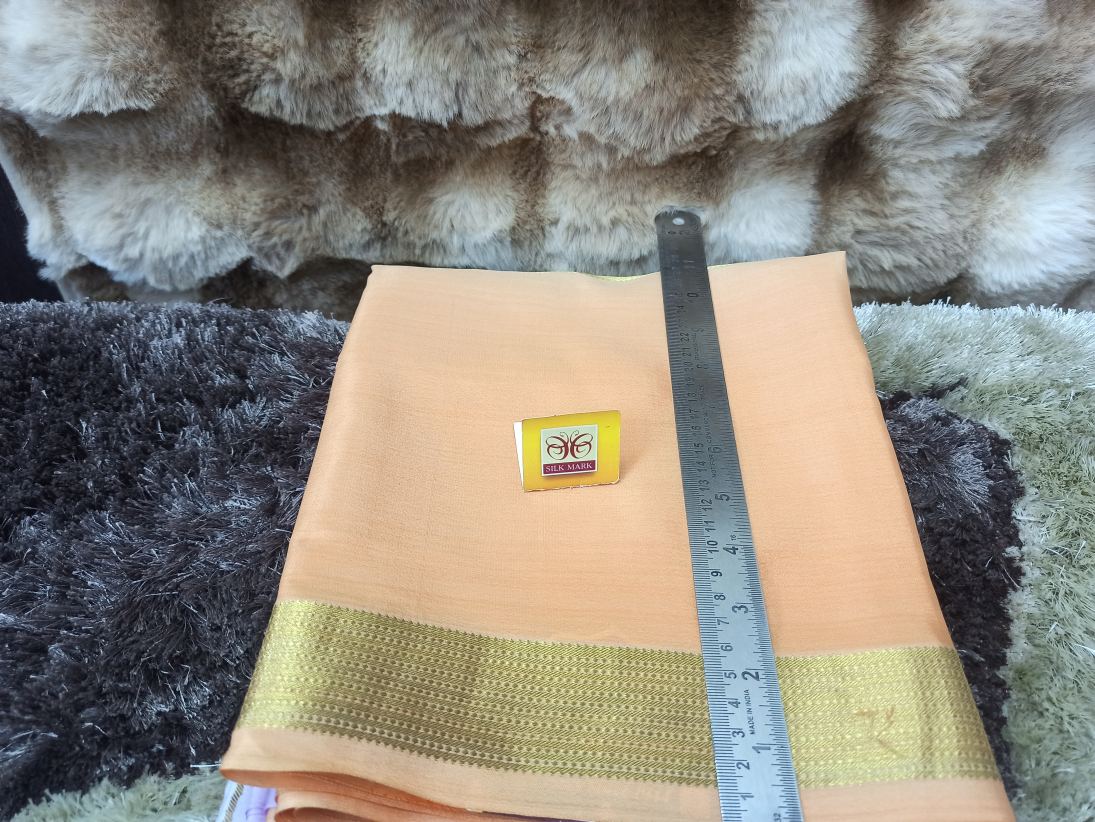 Pure Mysore Silk Saree.