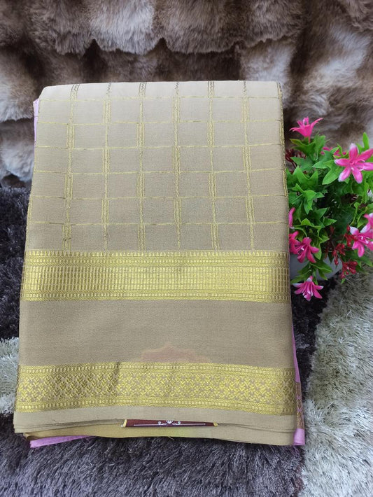 Pure Mysore Silk Saree.