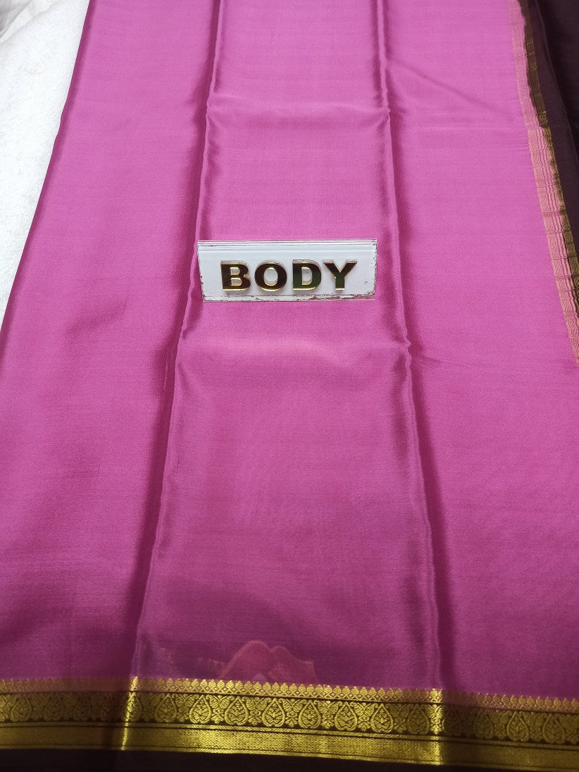 Pure Mysore Silk Saree( 60 Grams )