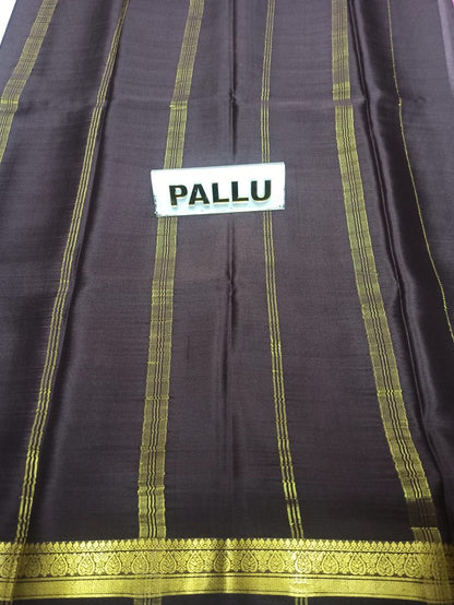 Pure Mysore Silk Saree( 60 Grams )
