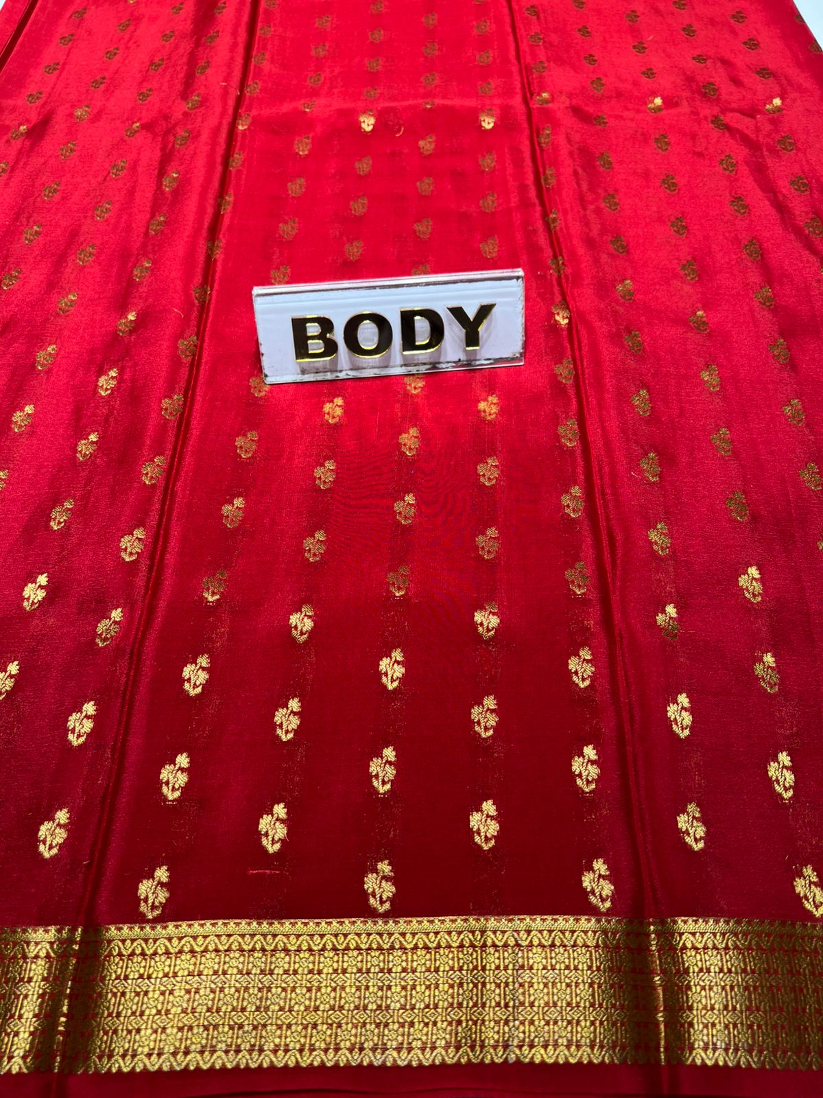 Pure Mysore Silk Saree.