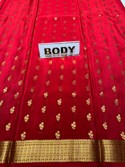 Pure Mysore Silk Saree.