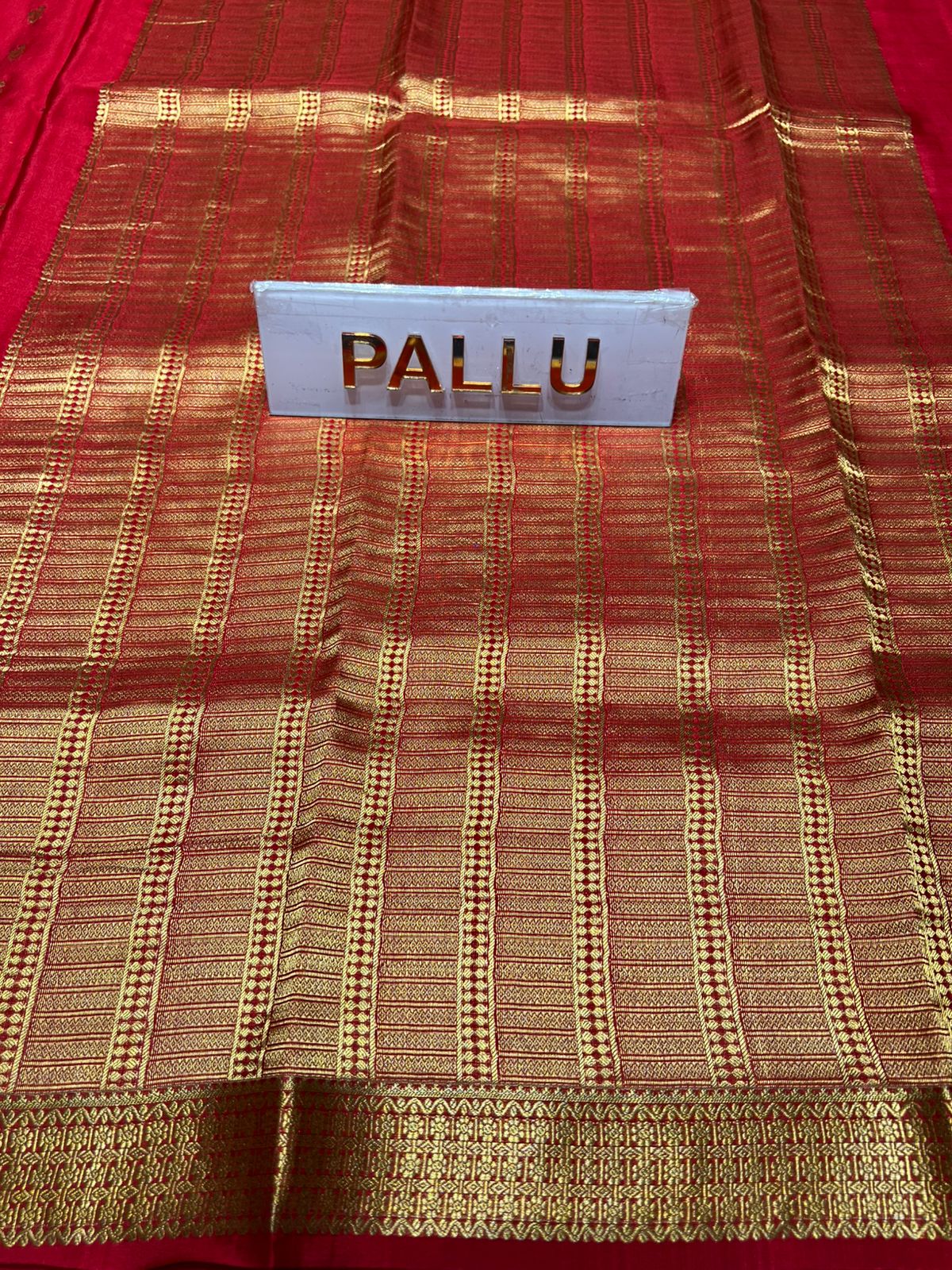 Pure Mysore Silk Saree.