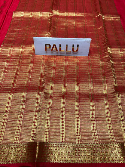 Pure Mysore Silk Saree.