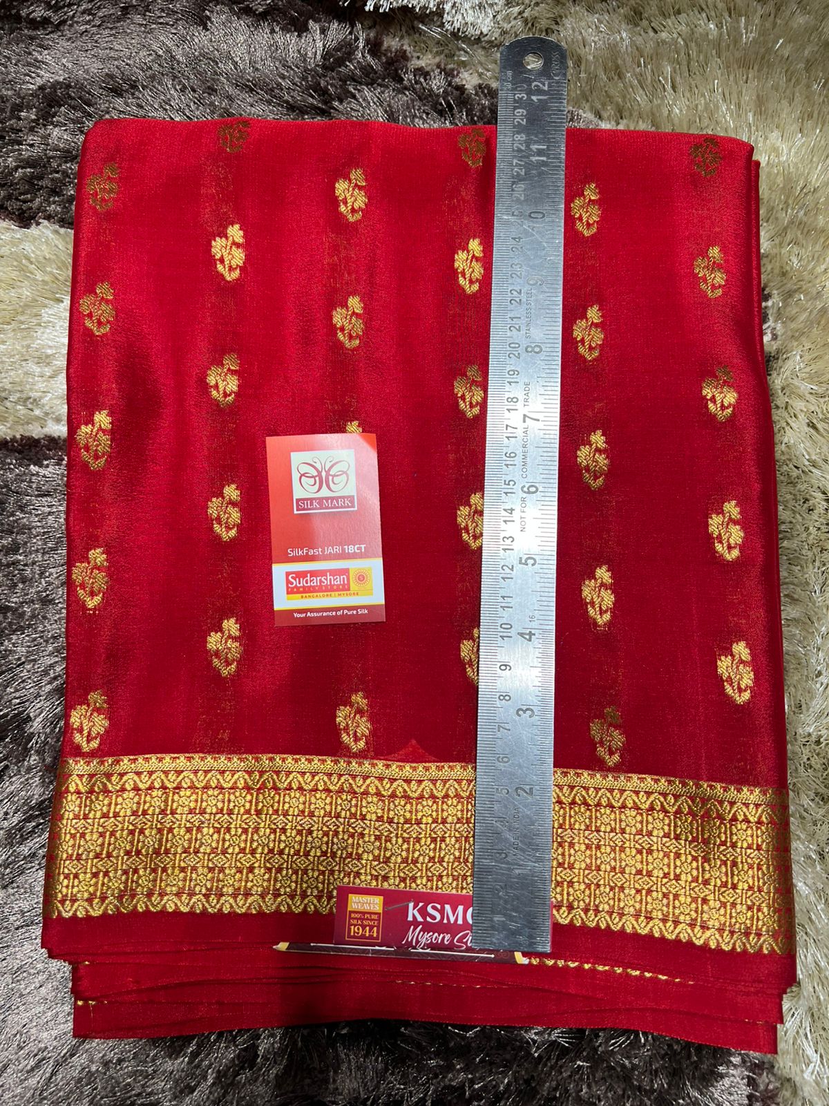 Pure Mysore Silk Saree.