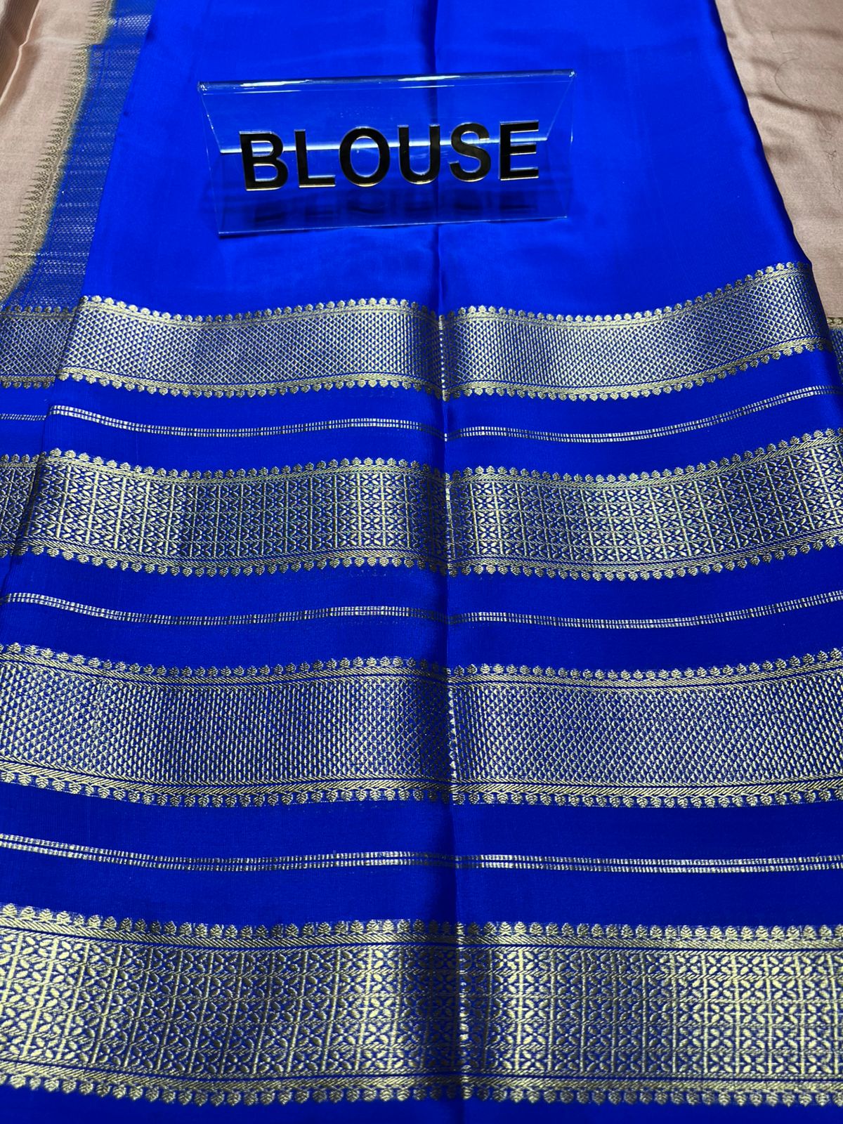 Pure Mysore Silk Saree.