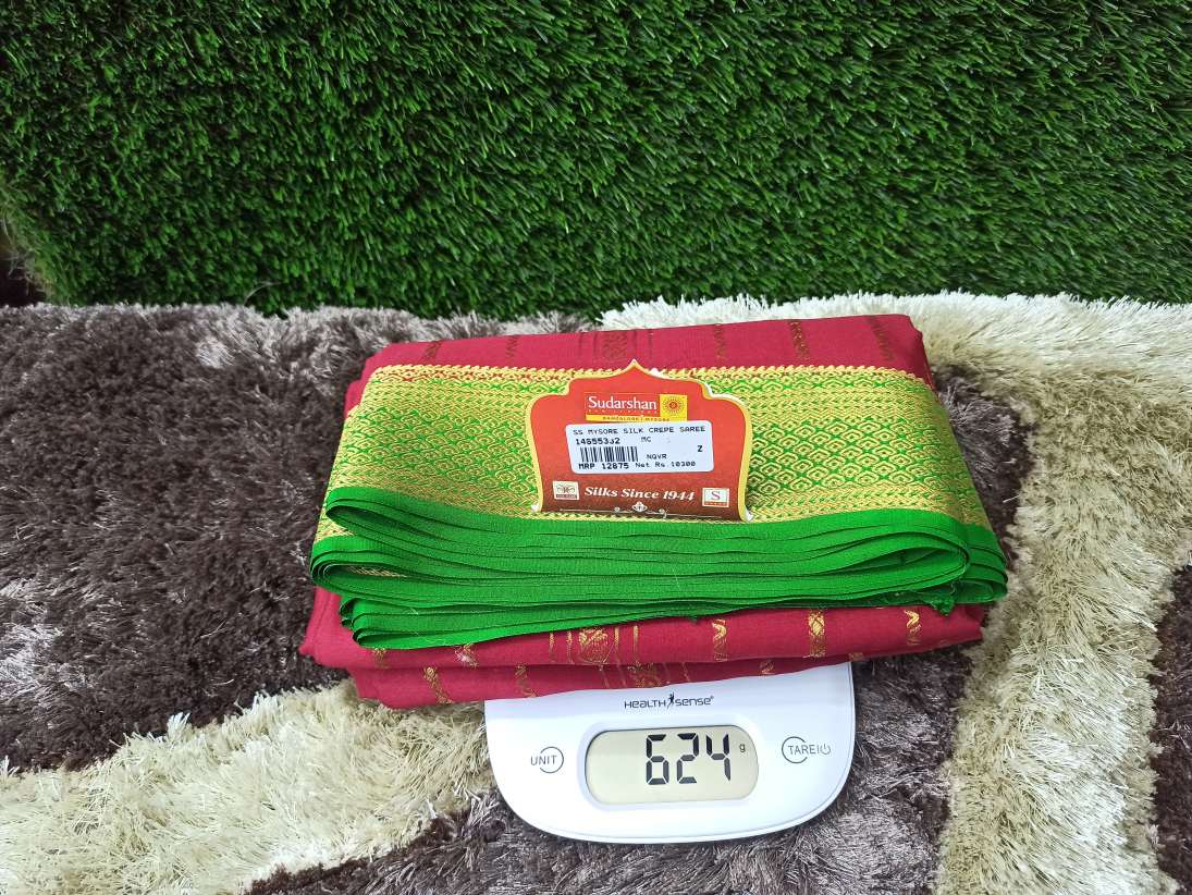 Pure Mysore Silk Saree.