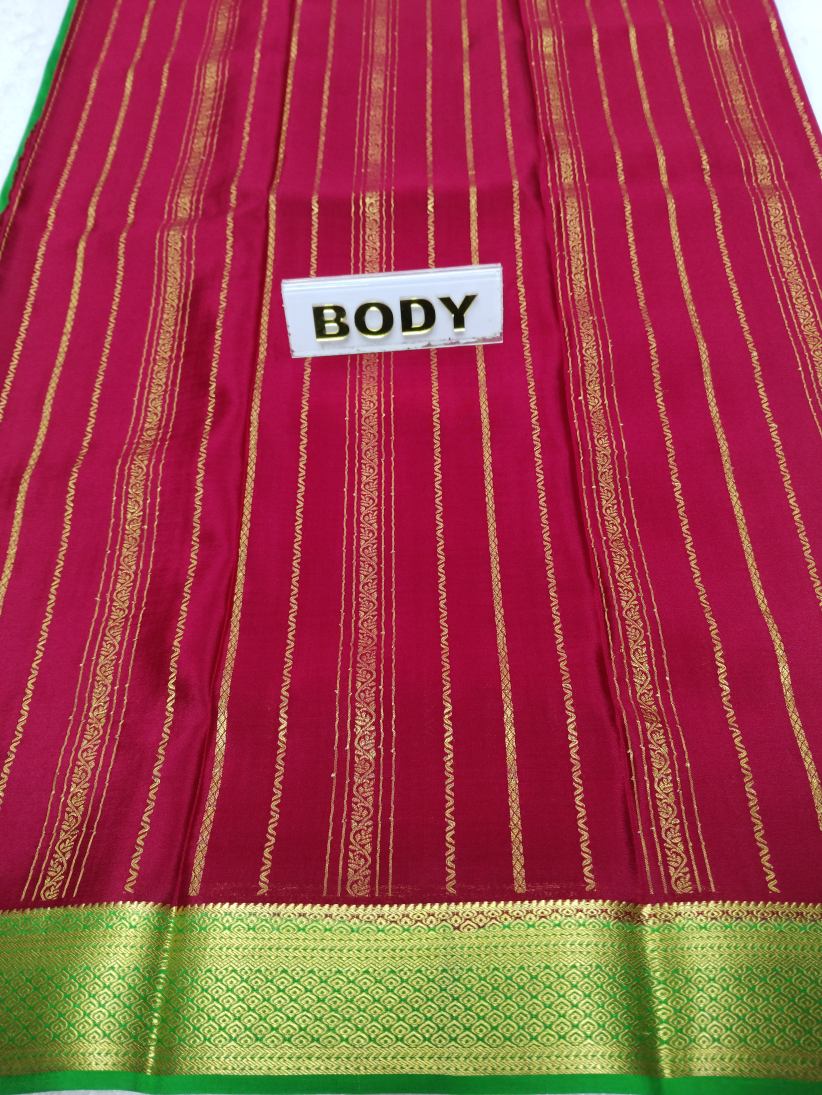 Pure Mysore Silk Saree.