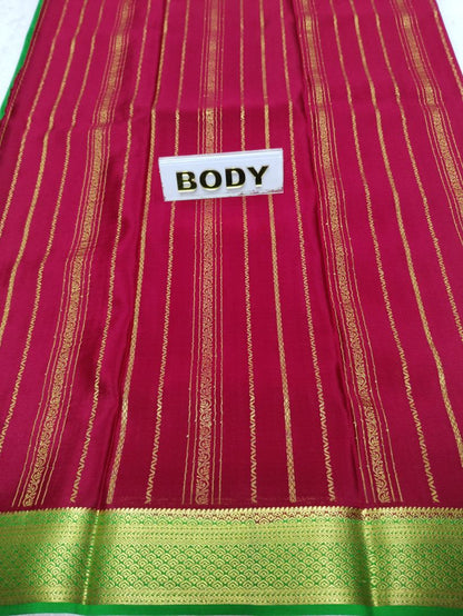 Pure Mysore Silk Saree.