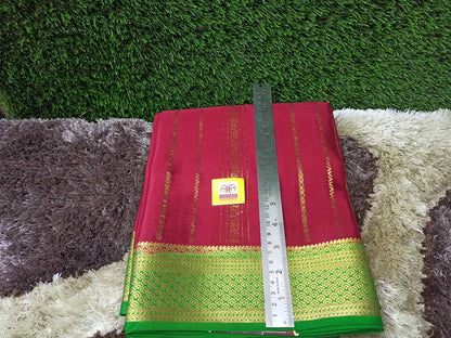 Pure Mysore Silk Saree.