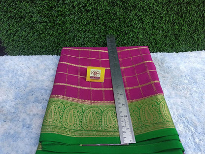 Pure Mysore Silk Saree.