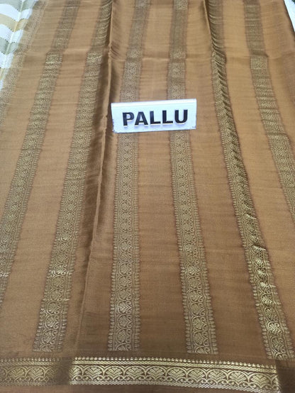 Pure Mysore Silk Saree.